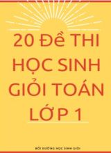 20 đề thi học sinh giỏi môn Toán Lớp 1